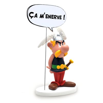 Statuette Asterix Ca m'enerve
