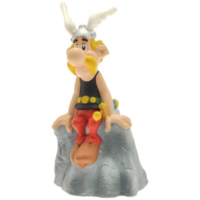 Asterix on rock bank