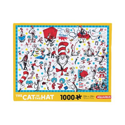 Casse-tete 1000pcs Le Chat Chapeaute