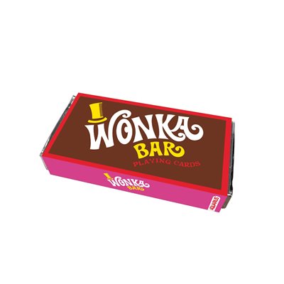 Jeu de cartes premium Willy Wonka choco