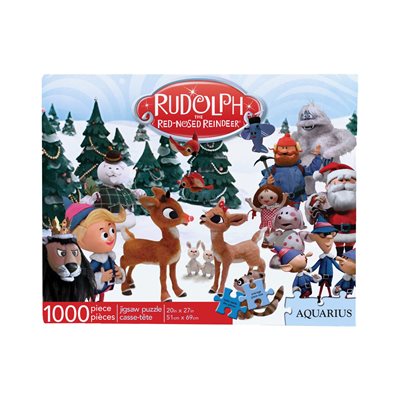 Rudolph Cast 1000pc Puzzle