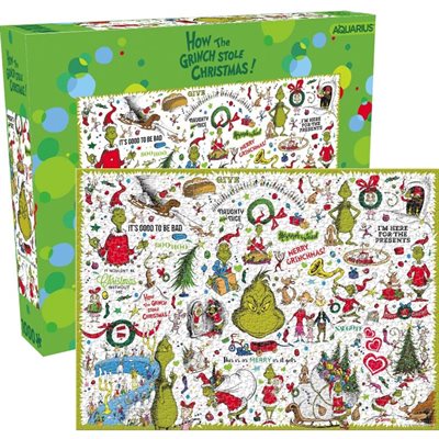 Grinch collage 1000pc Puzzle
