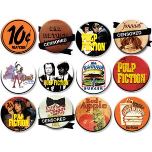 Pulp Fiction Display 144 buttons
