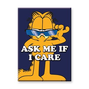 Aimant Garfield Ask me if I care