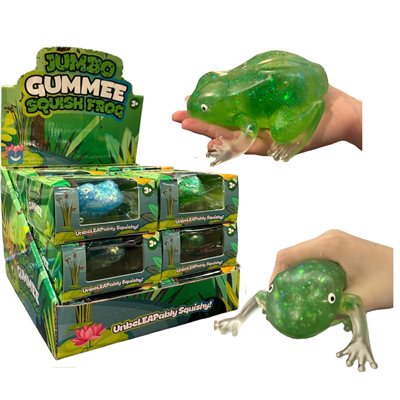 Jumbo gummee frog D / 12