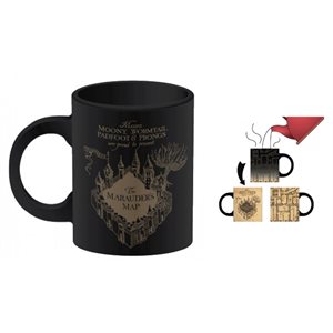 Hogwarts Map mug Heat activated