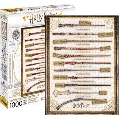 Harry Potter Wands 1000pc Puzzle