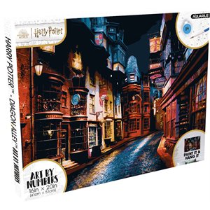 Paint numbers Harry Potter Diagon Alley
