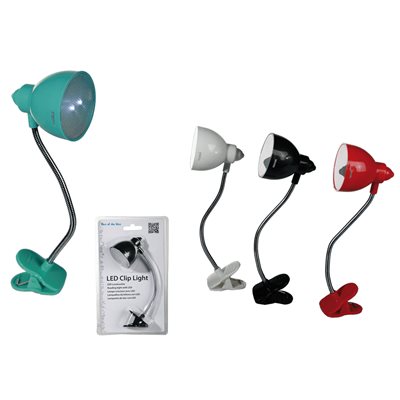 Lampe lecture coul.assorties