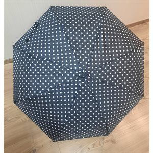 Parapluie noir avec points blanc