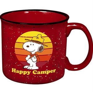 Tasse rouge 20oz Snoopy Happy Camper