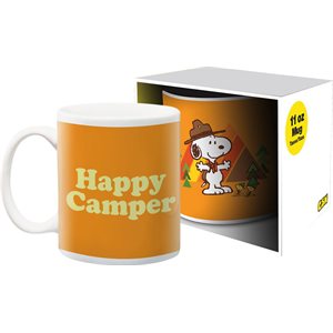 Mug 11oz Snoopy Happy Camper