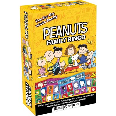 Peanuts Family Bingo