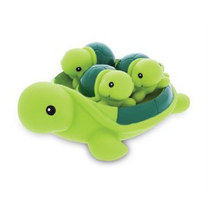 TURTLE FAMILY SQUIRTER BATH TOY