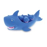 JOUET DE BAIN FAMILLE REQUIN BLEU