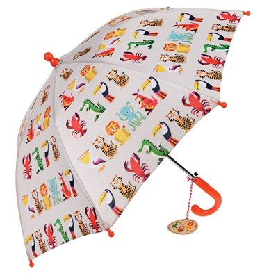Colorful creatures children's umbrella
