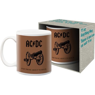 Mug 11oz ACDC FOR THOSE ABOUT TO ROCK