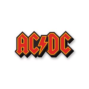 Funky chunky ACDC Logo magnet