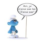 Smurf Grouchy 22 cm Figurine