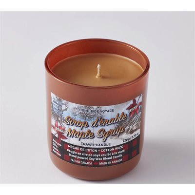 7.75oz Maple amber jar candle