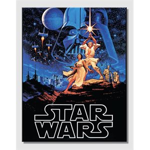 Star Wars poster metal sign
