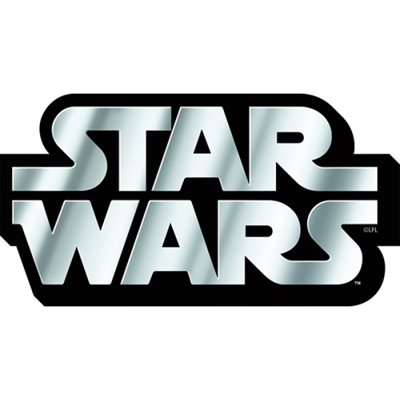 Funky chunky Star Wars Logo Magnet