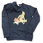 Tintin Blue sweater Homecoming S