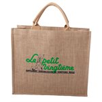 Sac jute vert le Petit vingtieme