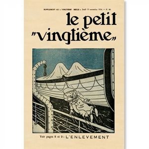 Lotus poster n46 1934 Petit Vingtieme