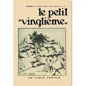 Affiche Lotus n27 1934 Petit Vingtieme