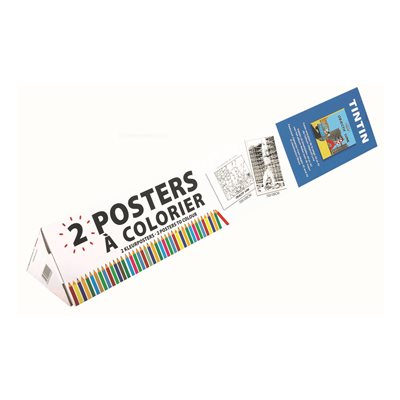 2 Coloring posters 100x70cm