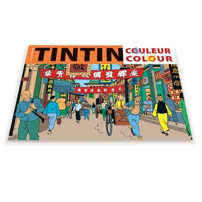 Album a colorier Tintin 28 scenes