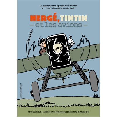 Livre Herge. Tintin et les avions