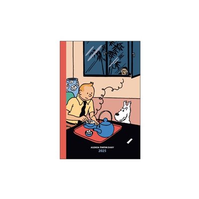 2025 Tintin Pocket Agenda 10x16cm