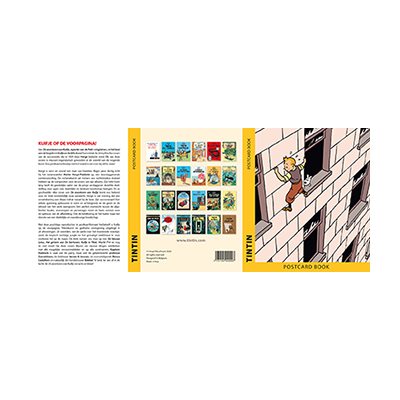 16 postcards Tintin FR albums