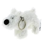 Porte-cle peluche Milou 8cm