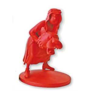 Red PVC Abdallah figurine