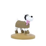 Figurine Milou en manteau