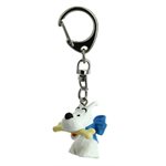 Porte-cle buste Milou4 cm