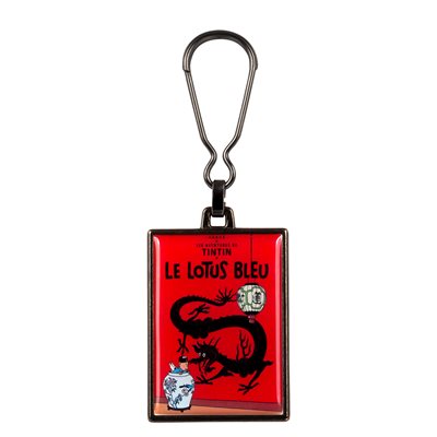 Metal Keychain The Blue Lotus