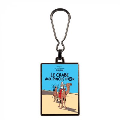 Porte-cle metal Le Crabe aux Pinces d'or