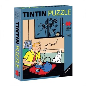 Casse-tete Tintin buvant son the 1000 pc