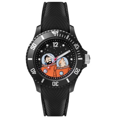 Tintin and Haddock Watch Moon S