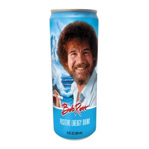 Bob Ross positive energy drink pack / 12