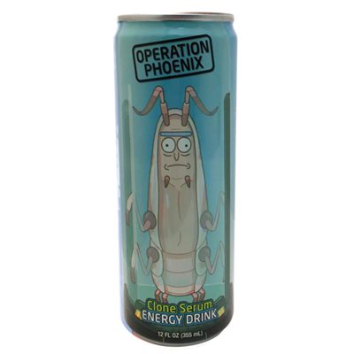 Rick and Morty clone enrg drink pack / 12