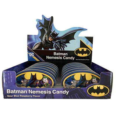 Batman blue raspberry candies / 12