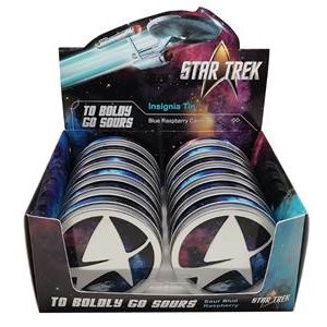 Star Trek Insignia candy dis / 12