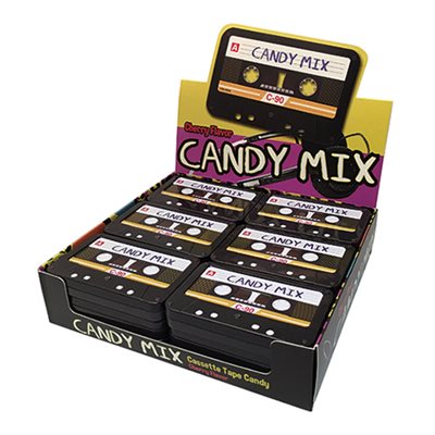 Cassette candy disp / 18