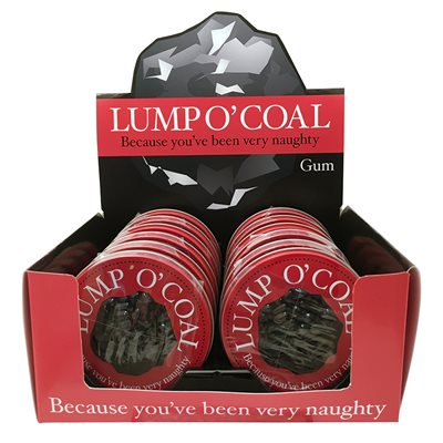 Lump O Coal gum disp / 12
