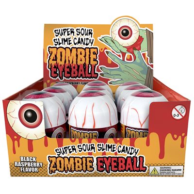 Zombie eyeballs sour slime candy / 9